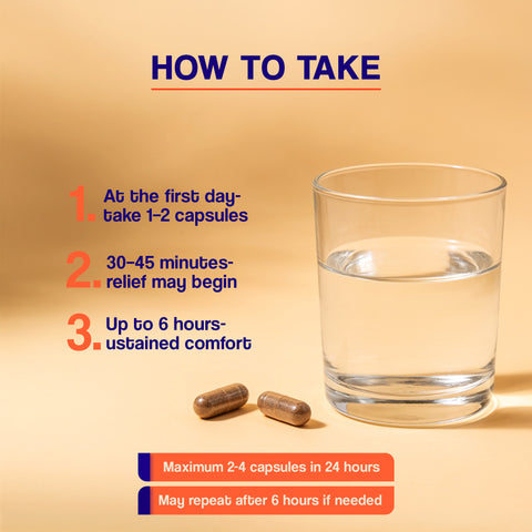 Flow Relief | For PMS & Menstrual Discomfort