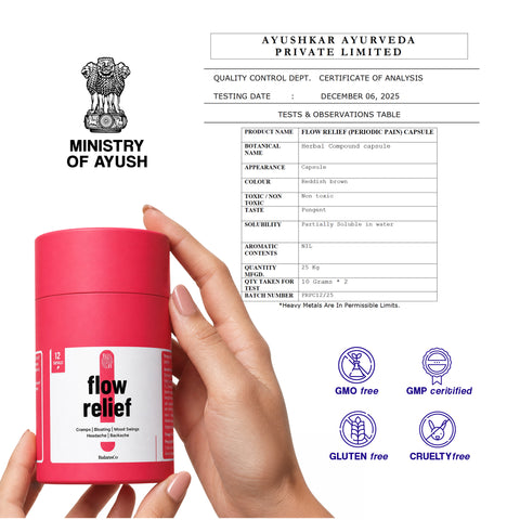 Flow Relief | For PMS & Menstrual Discomfort