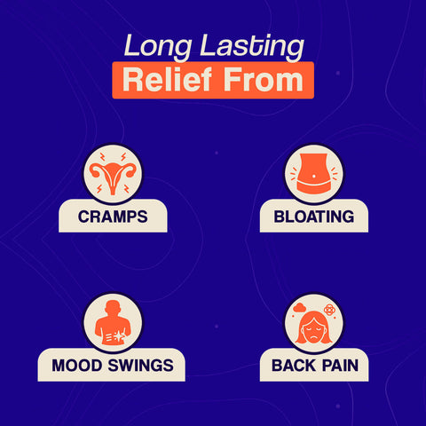 Flow Relief+ | For PMS & Menstrual Discomfort