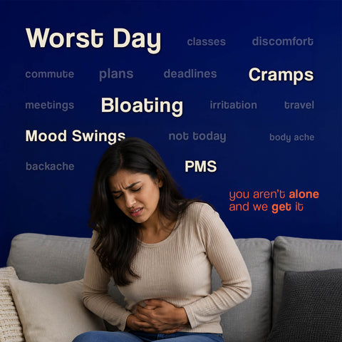 Flow Relief+ | For PMS & Menstrual Discomfort