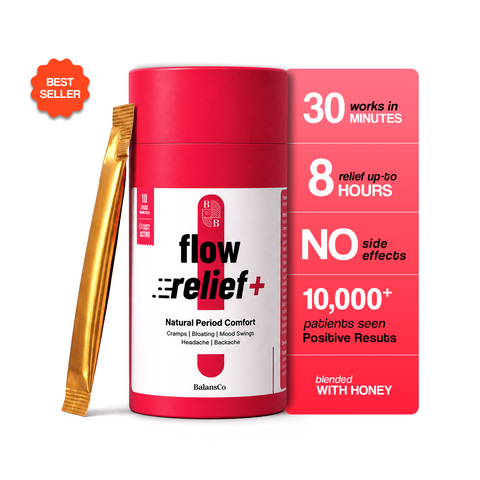 Flow Relief+ | For PMS & Period Discomfort